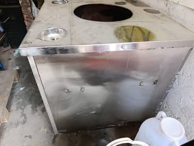 Steel Tandoor Big Size 25+ Roti 1 time 10/9.8 condition