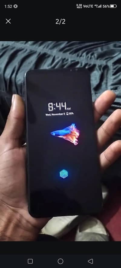 Redmagic 6 Pro 12/128 Dual PTA Approved With 120 watt Charger