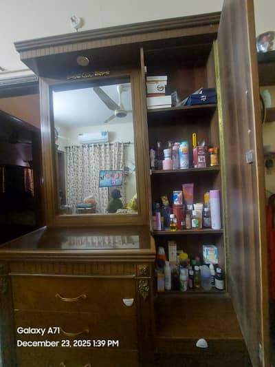 wooden dressing table