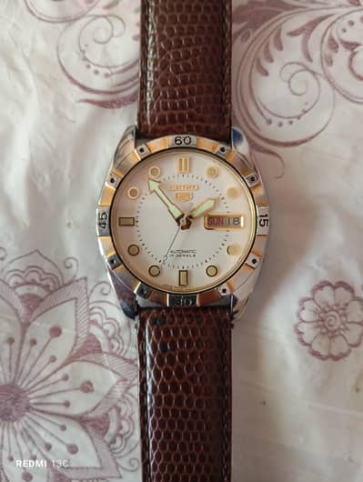 vintage seiko 5 automatic