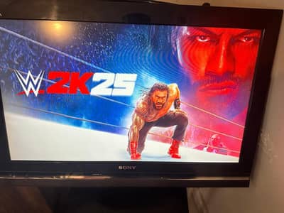 Sony Bravia LED TV With Glass Trolley