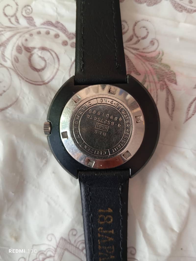 Vintage citizen blacky automatic 1