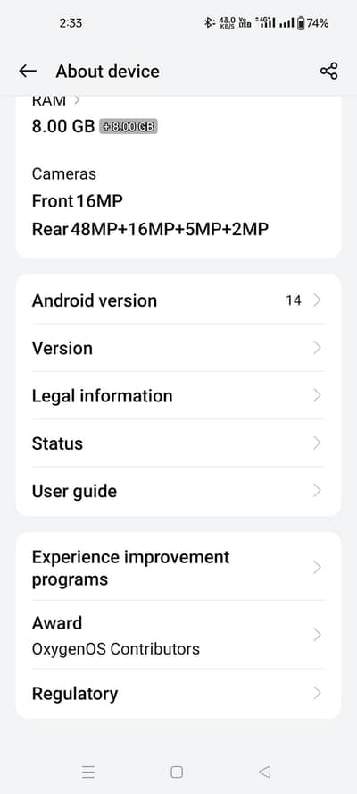 5 line in display and back crack 8 128