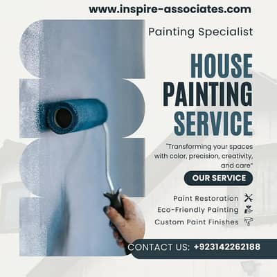 Paints office, paints in house, 3d wall painting,designing service
