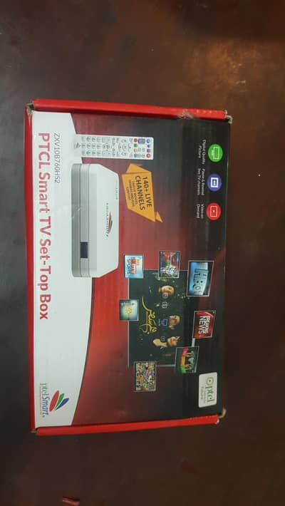 PTCL smart tv top box set
