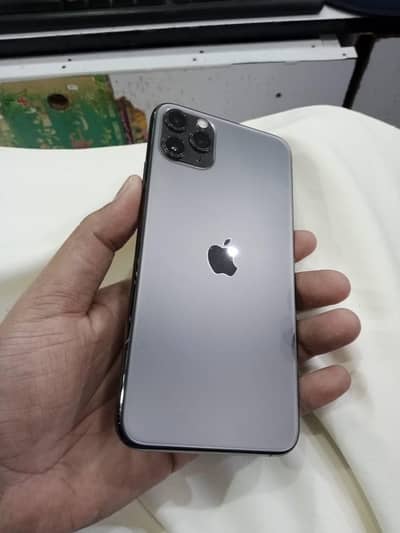 Iphone 11 promax 256 gb PTA approved with box dual sim