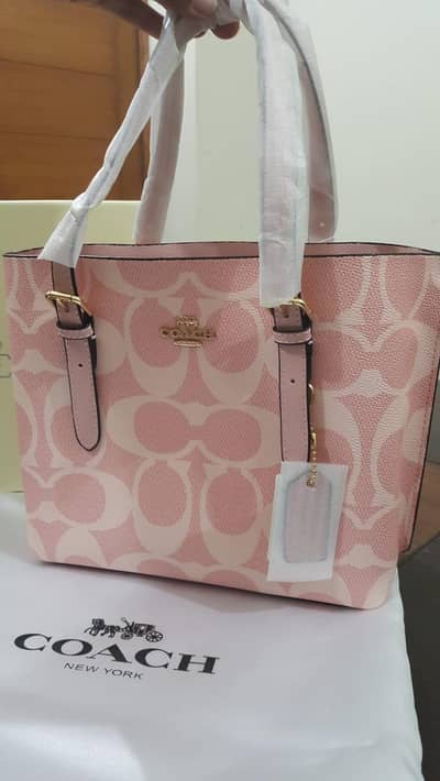 Coach Tote Zipper Bag New Packed From USA
