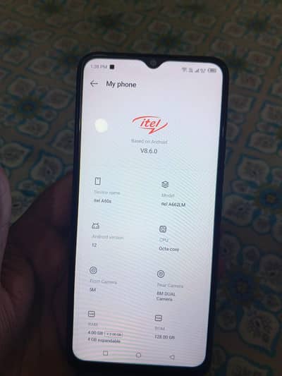 Itel A60s 03285104626