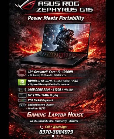 Gaming Laptop House