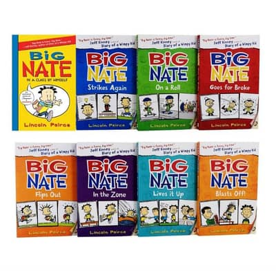 big nate 8 books set
