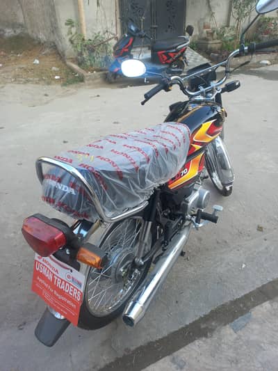 Honda CD 70 0 meter black