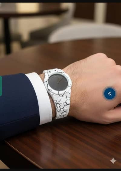 white watch  for man