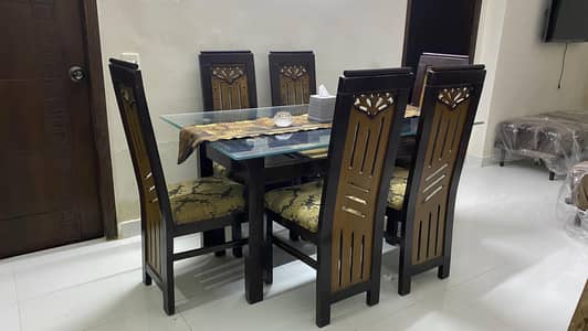 dinning table 6 seater