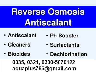 Genuine Accepta & Flocon 260 Antiscalant Chemical For RO Water Plant