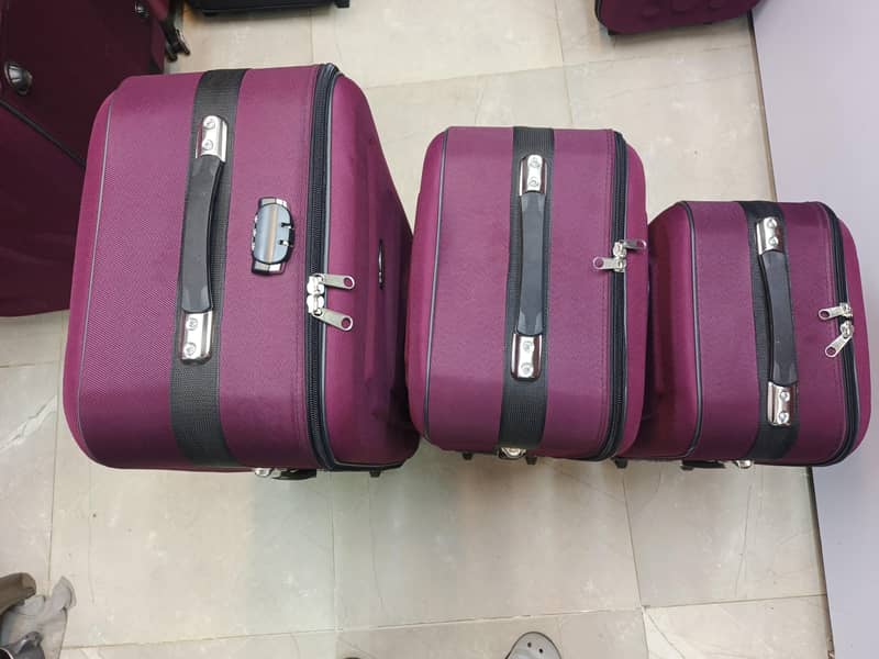 3pcs luggage pair 0