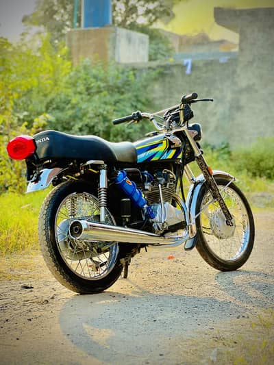 Cg 125 2024 for sale convert into 2026 model