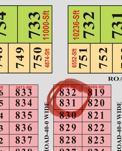 10 Marla Plot Available For Sale In Citi Housing Sargodha Road Faisalabad.