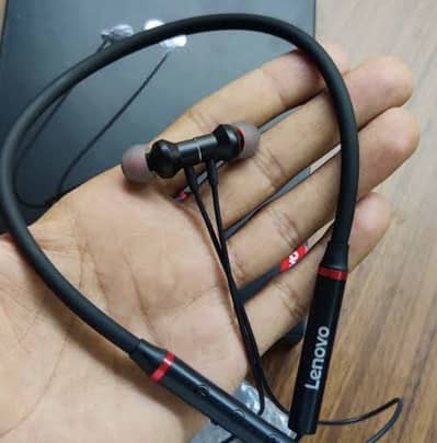 Black Super Bass 5 Wireless Neckband