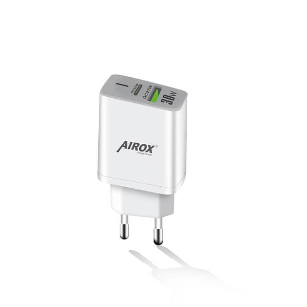 Airox PD03 30W Fast Charging Adapter with QC 3.0 USB Port