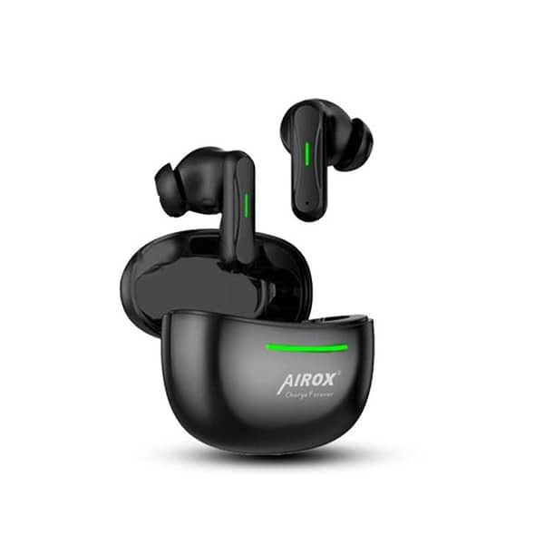 Airox E7 Earbuds with Environmental Noise Cancellation and Carrying Pouch