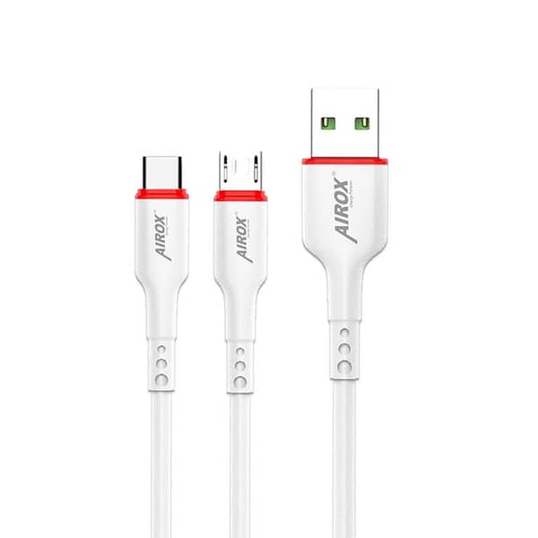 Airox CB05 USB Cable with 2.4A Fast Charging and Qualcomm Quick Charge Support
