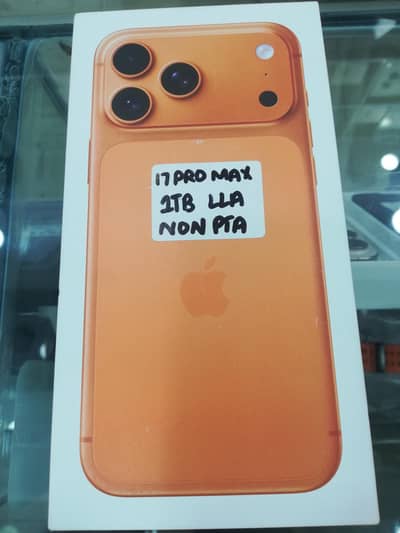 Apple iPhone 17pro max 1TB  LLA  Orange Boxpack Nonactive