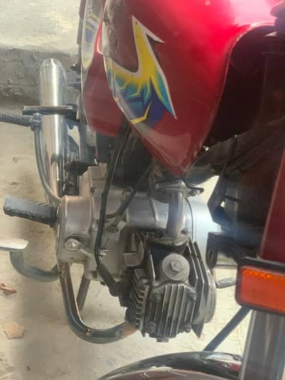 Honda CD 70ty Red Colur