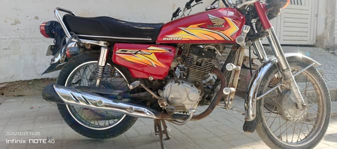 Honda 125/ 2021 Model Red Color 03248275349