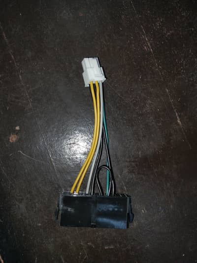 24 pin to 6 pin power supply converter unused new