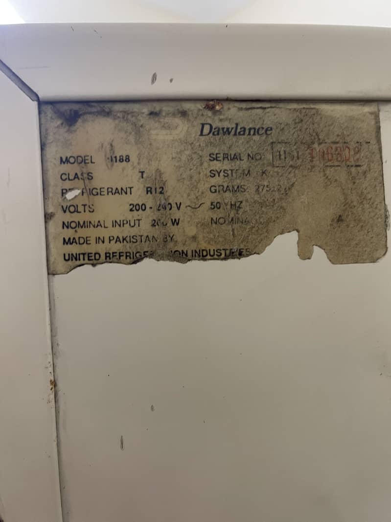 Dawlance Refrigerator 10