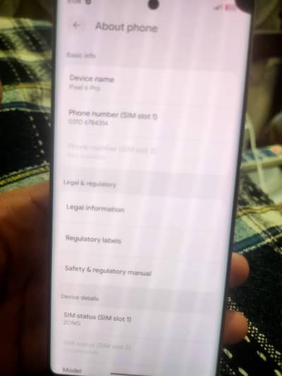 Google Pixel 6 Pro Doted
