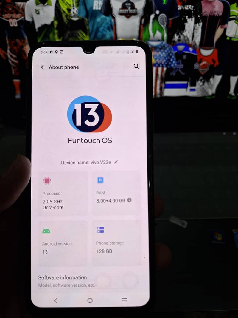 Vivo V23e 10/10 conditioned 1