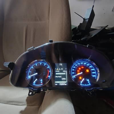 Toyota Corolla Grande speed metre 2022 model