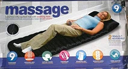 Massage Bed|Heated Massaging Mattress| 9 Massage Motors