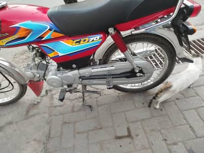 cd 70 zero meter condition 2050 chali h number laga hua all documents