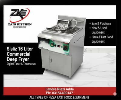Fryer with Sisliz – 16 Liter