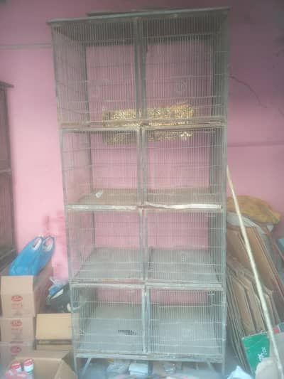 cage for sell 8 khanai haie hight achi haie