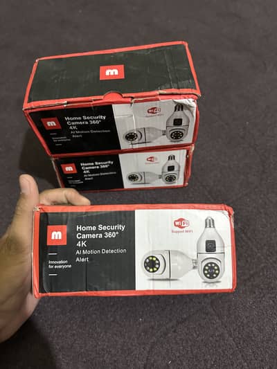 Home Security Camera 360° – 4K