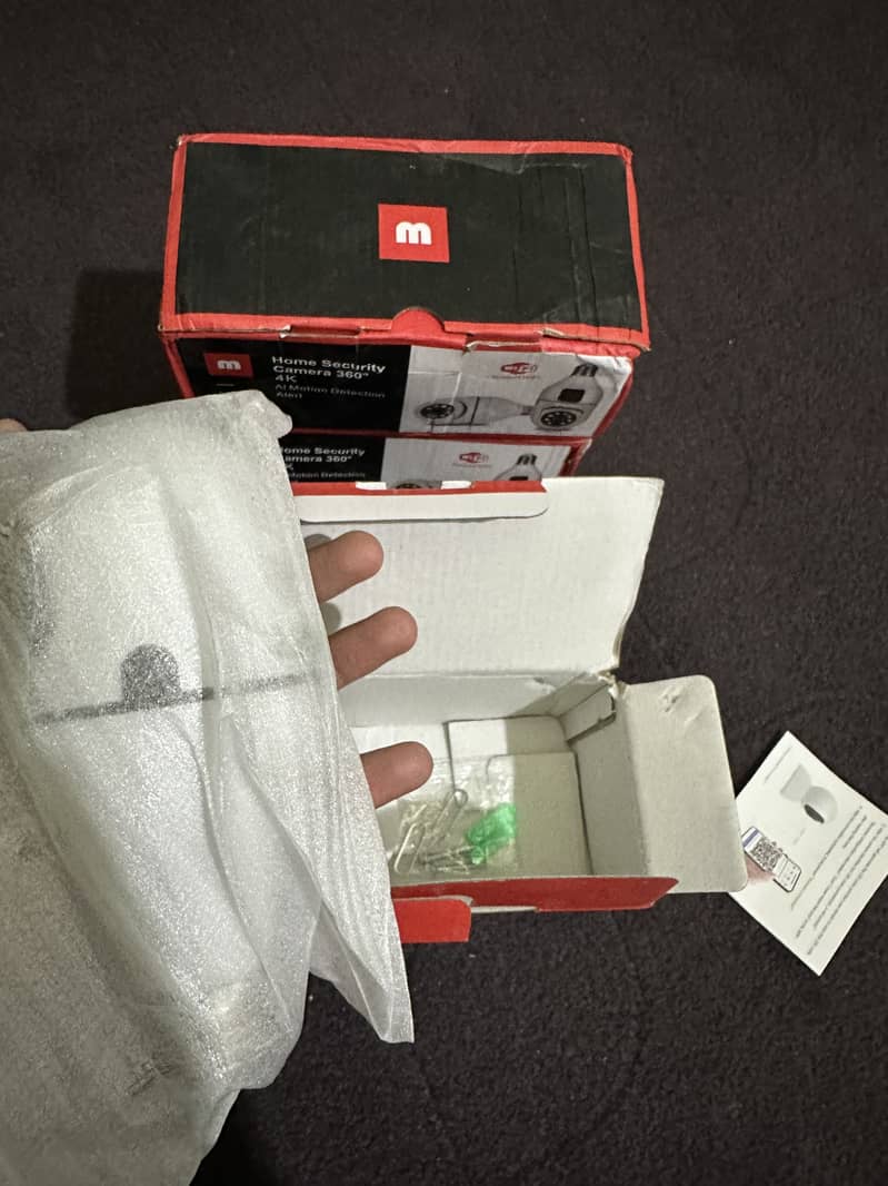 Home Security Camera 360° – 4K 3