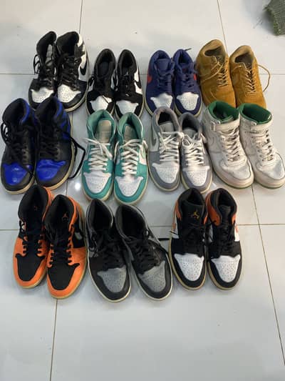 Air Jordan and Nike shoes