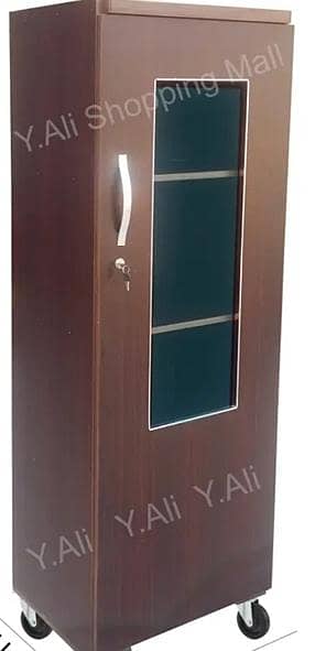 smart single cupboards one with glass and one with simple door