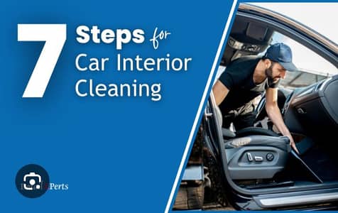 car ceramic coating with interior cleaning and ribbon polish service