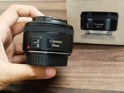 Canon EF 50mm f1.8 lens