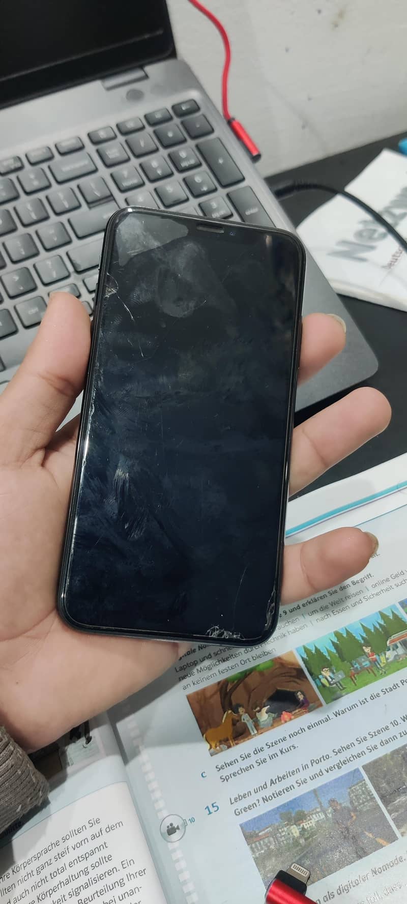 iphone x 256gb Pta Approved ( Water Pack ) 4