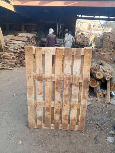 wooden pallets