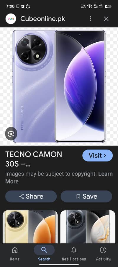 techno camon 30s