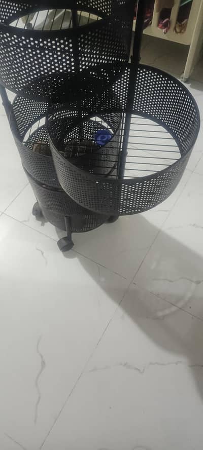 5 layer rotating kitchen storage