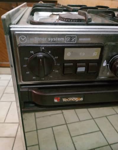 5 burners Oven Technogas Imported with baking