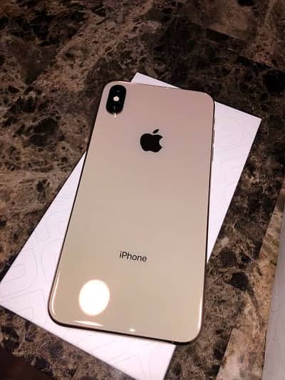 Iphone xs max water pack gold color