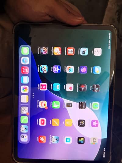 ipad Pro m4 256 GB 10 by 10 condition battery health 100 6 Mon waranty